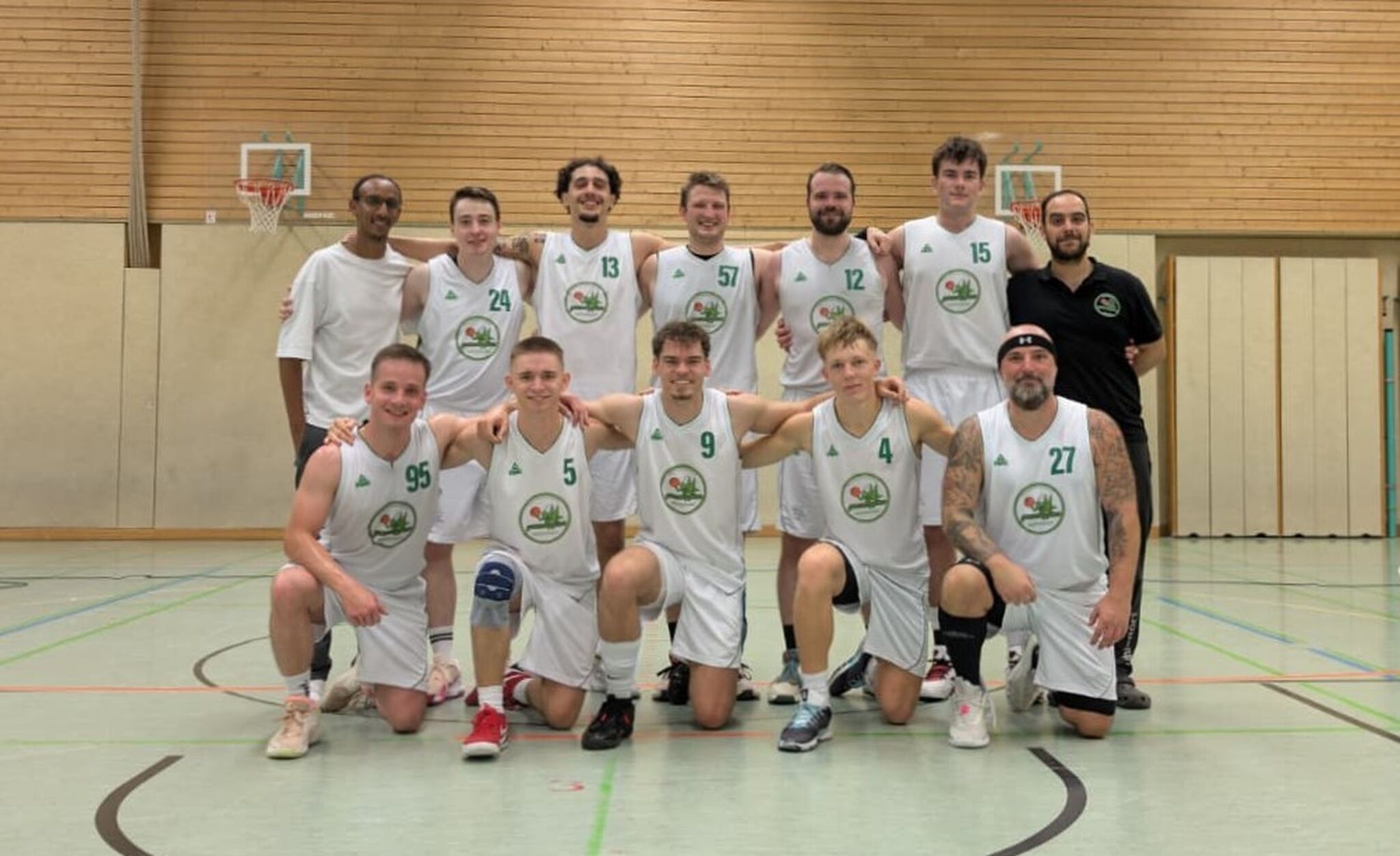 Die 1. Mannschaft der Basketball Abteilung Spvgg Mössingen