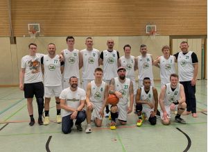 Die Herren Mannschaft der Basketball Abteilung Spvgg Mössingen